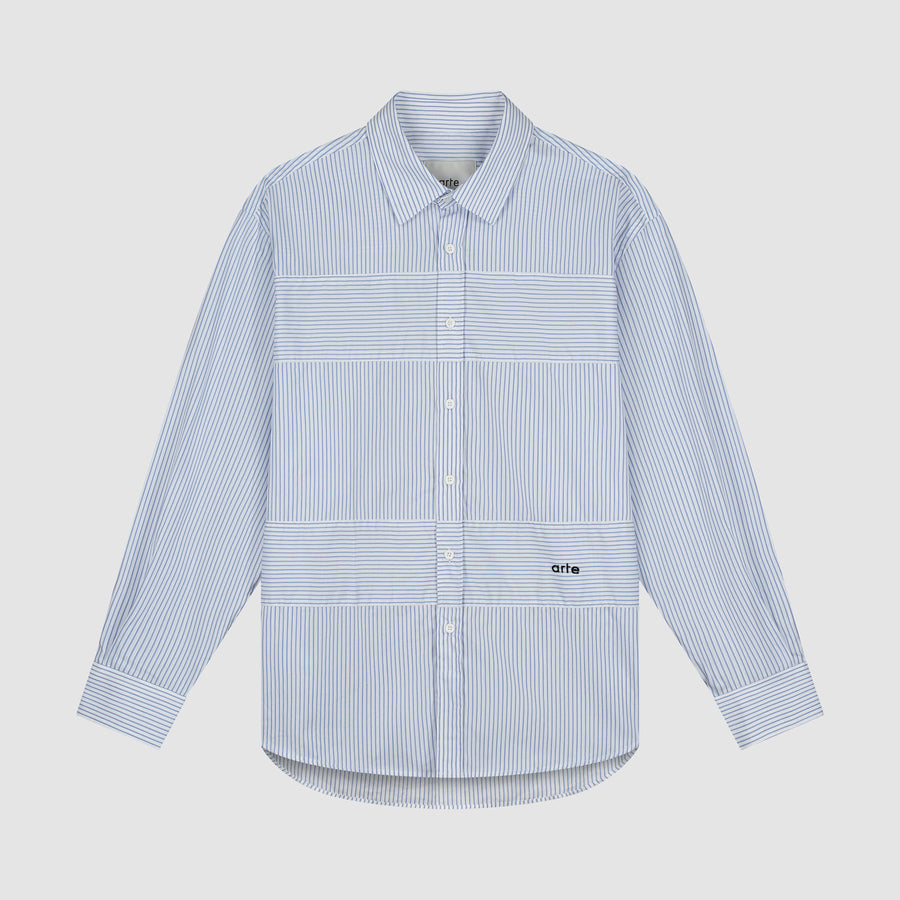 Striped Gallery Shirt - Blue