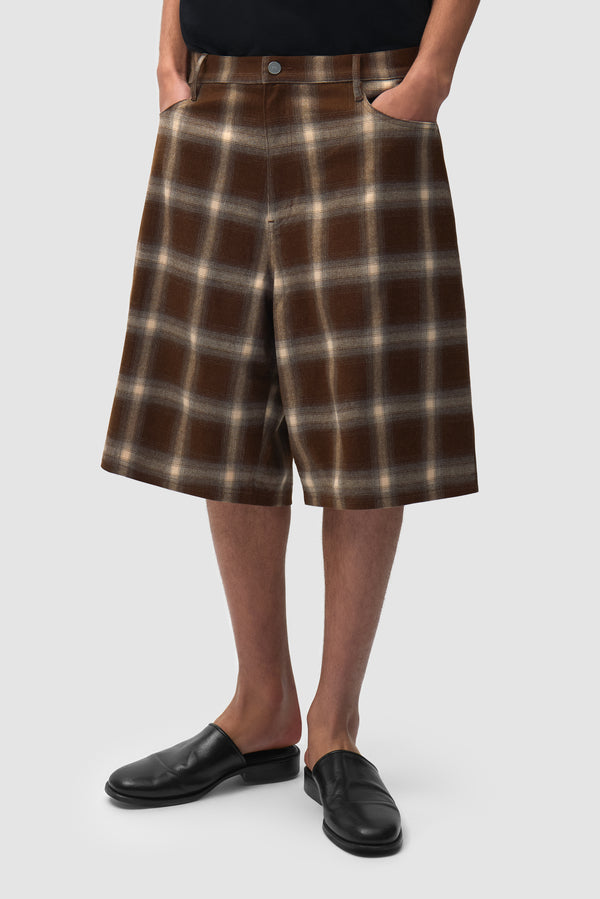 Plaid Ease Shorts - Plaid