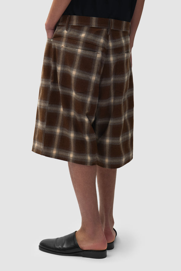 Plaid Ease Shorts - Plaid