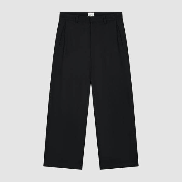 Wool Pleated Gallery Pants