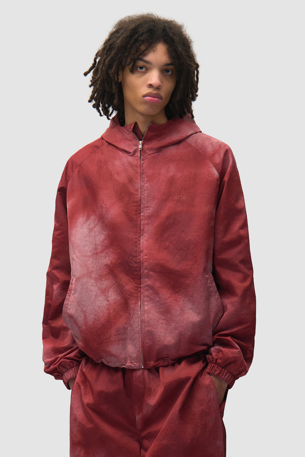 Sunfade Aero Track Jacket - Bordeaux