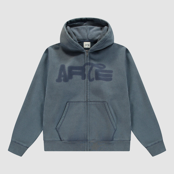 Stencil Sunfade Zip Hoodie