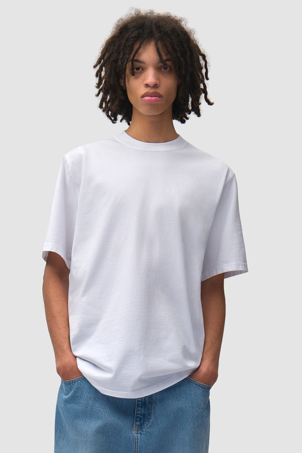 Pink Serial T-shirt - White