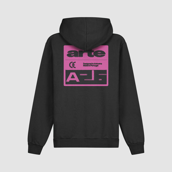 Pink Serial Hoodie