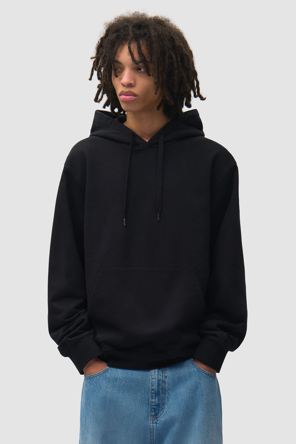 Pink Serial Hoodie - Black