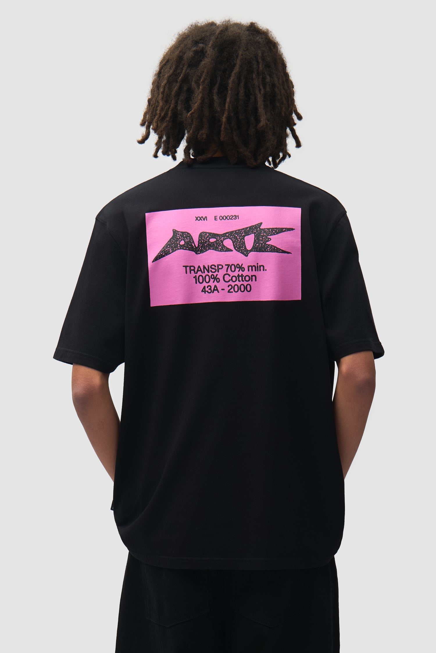 Composition T-shirt - Black – Arte Antwerp