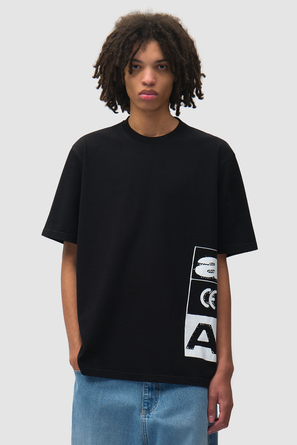 Side Serial T-shirt - Black