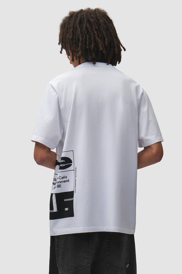 Side Serial T-shirt - White