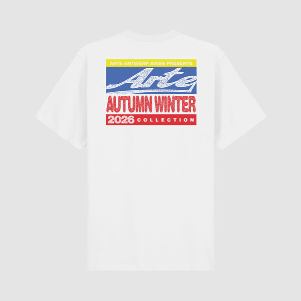 Mural T-shirt - White – Arte Antwerp