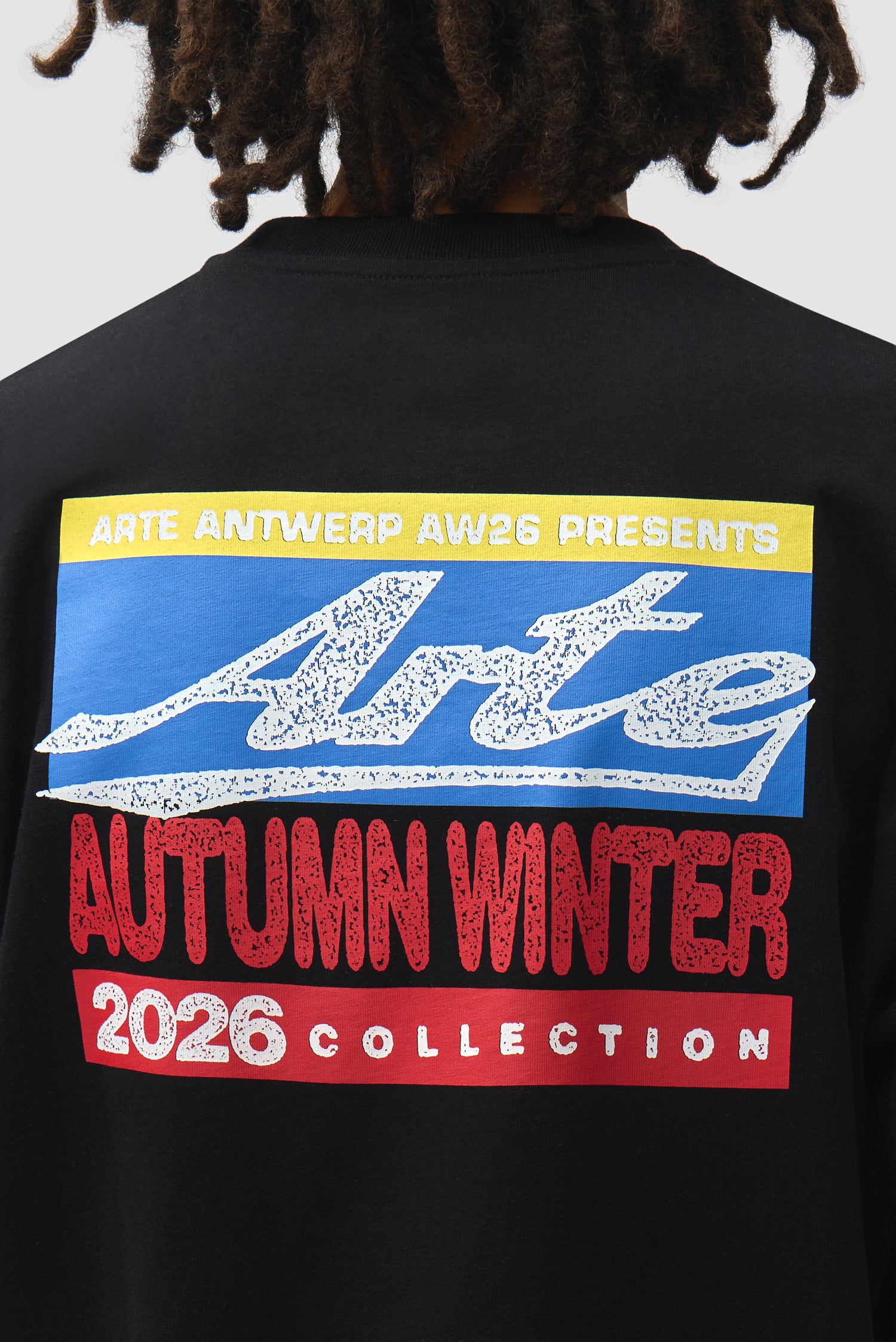 Mural T-shirt - Black – Arte Antwerp