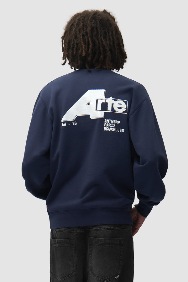 City Crewneck - Navy