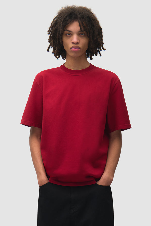 Emblem T-shirt - Red