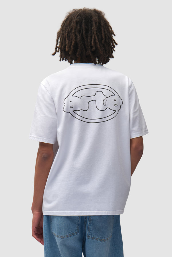 Emblem T-shirt - White