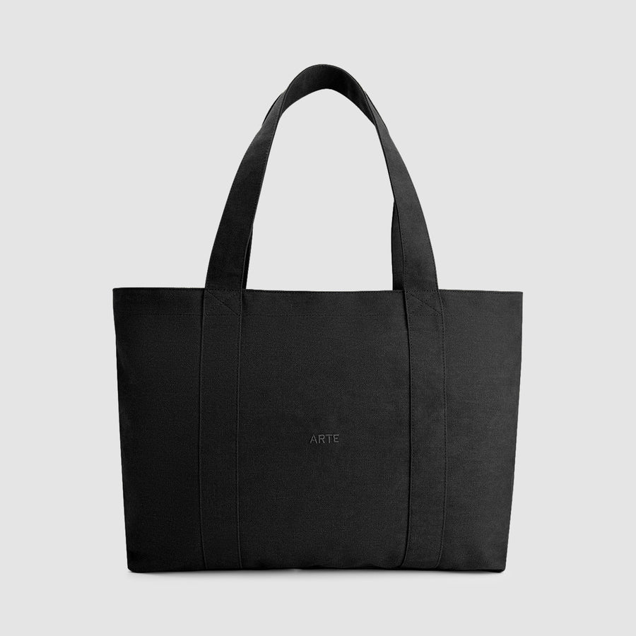 Canvas Tote Bag - Black