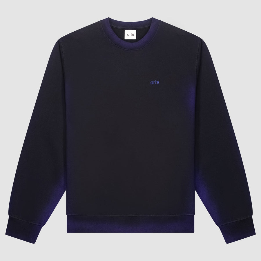 Sunfade Crewneck - Navy/Black