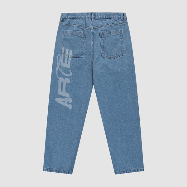 Stencil Uniform Denim Pants