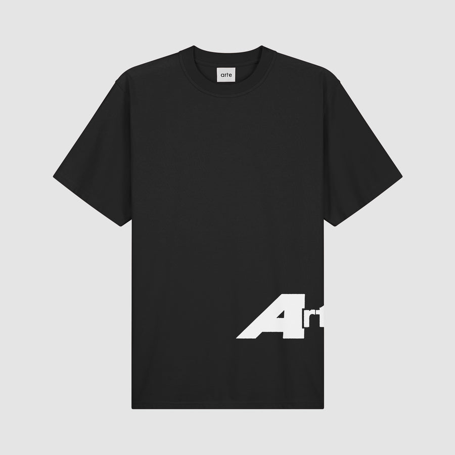 Big A Side T-Shirt - Black
