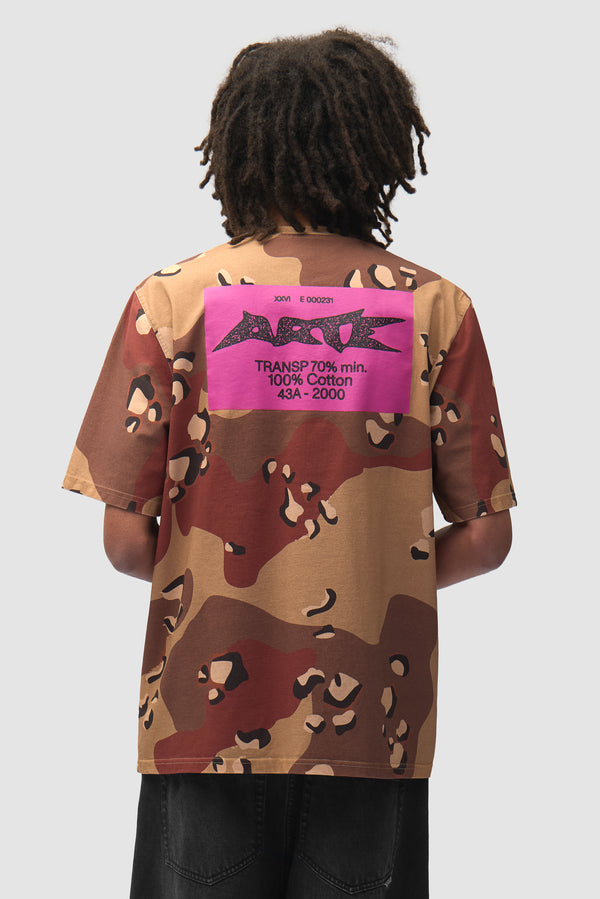 Camo Composition T-shirt - Allover Print