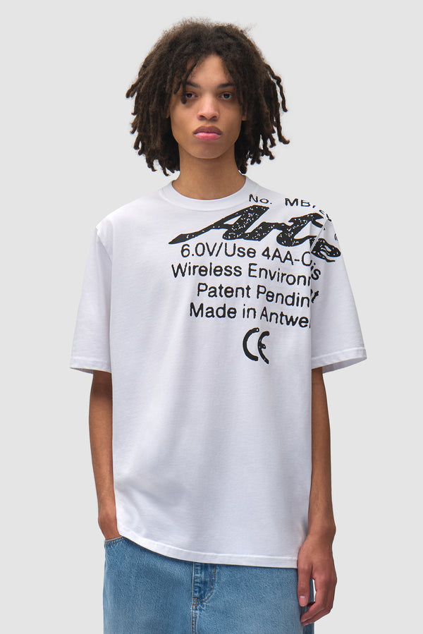 Specs Side T-shirt - White