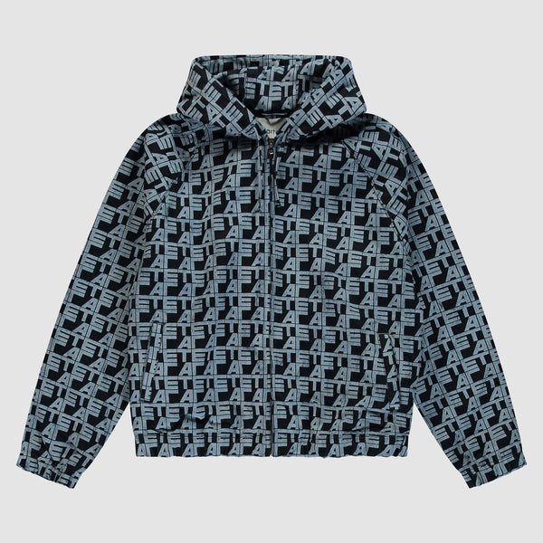 Allover Square Denim Jacket