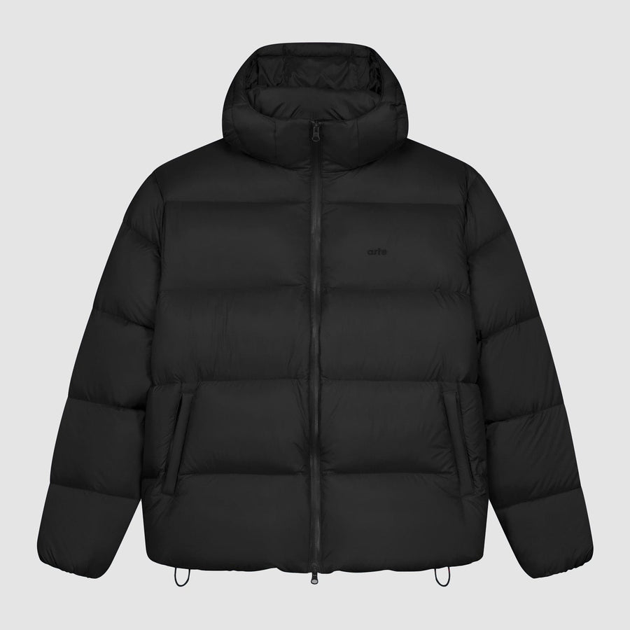 Hooded Puffer - Black