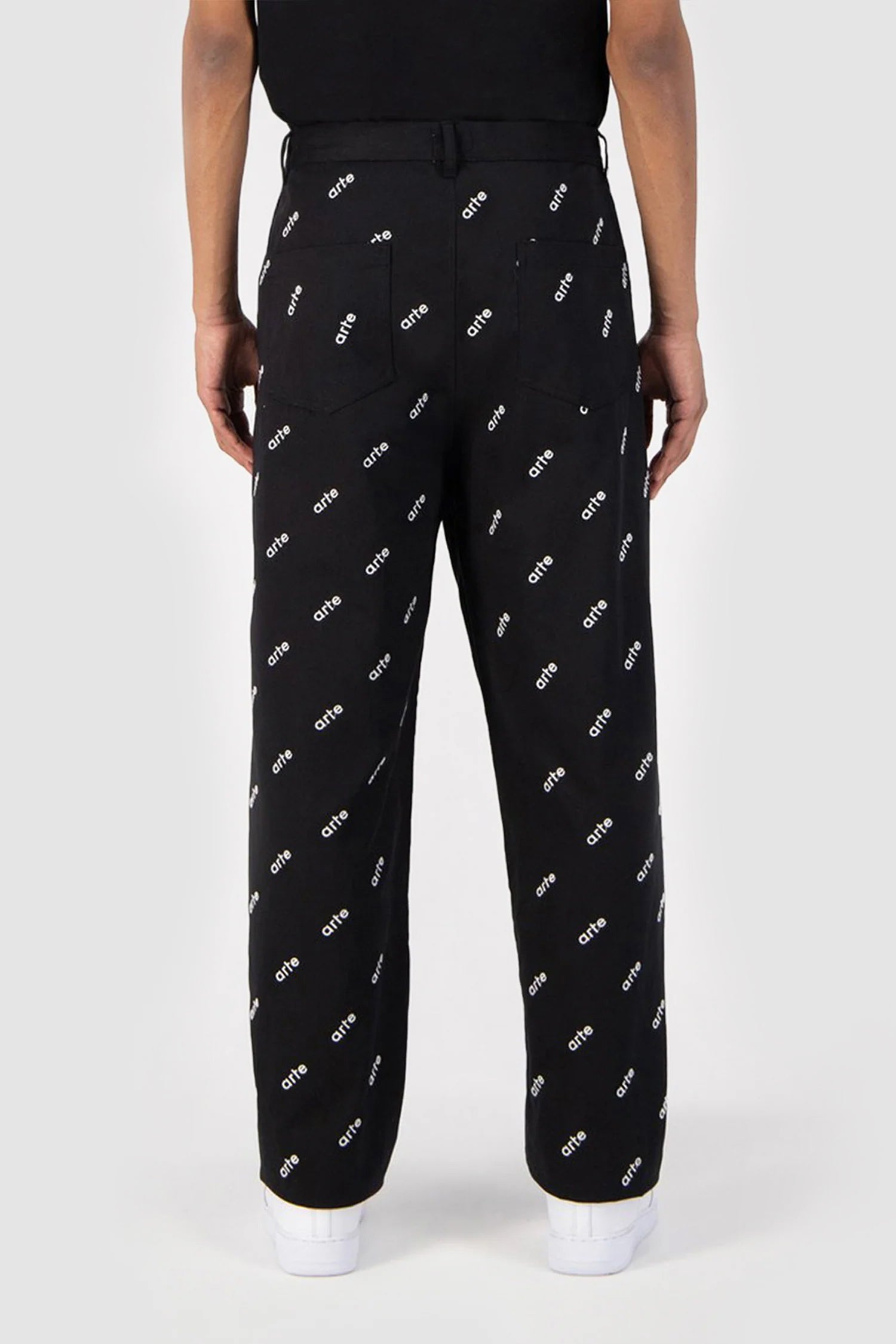 Pantalon avec logo Allover - Noir