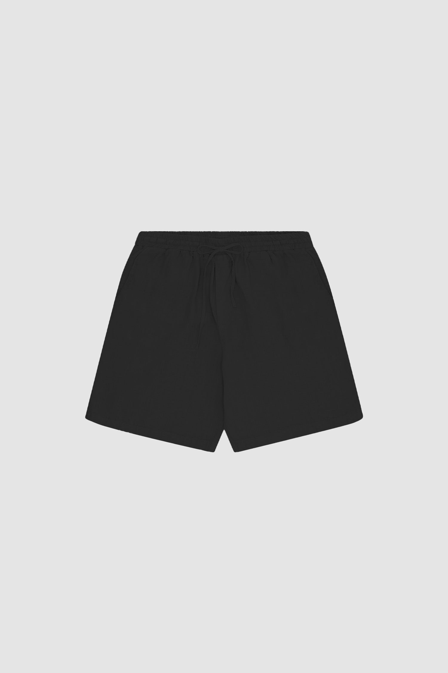 Jan Linnen Shorts - Black