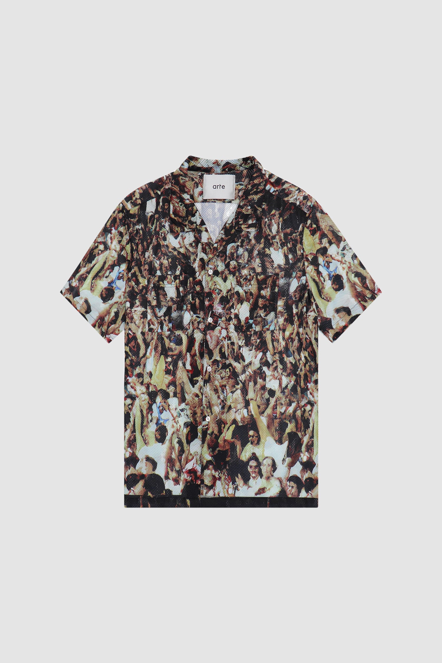 Scottie Mesh Shirt - Allover Print