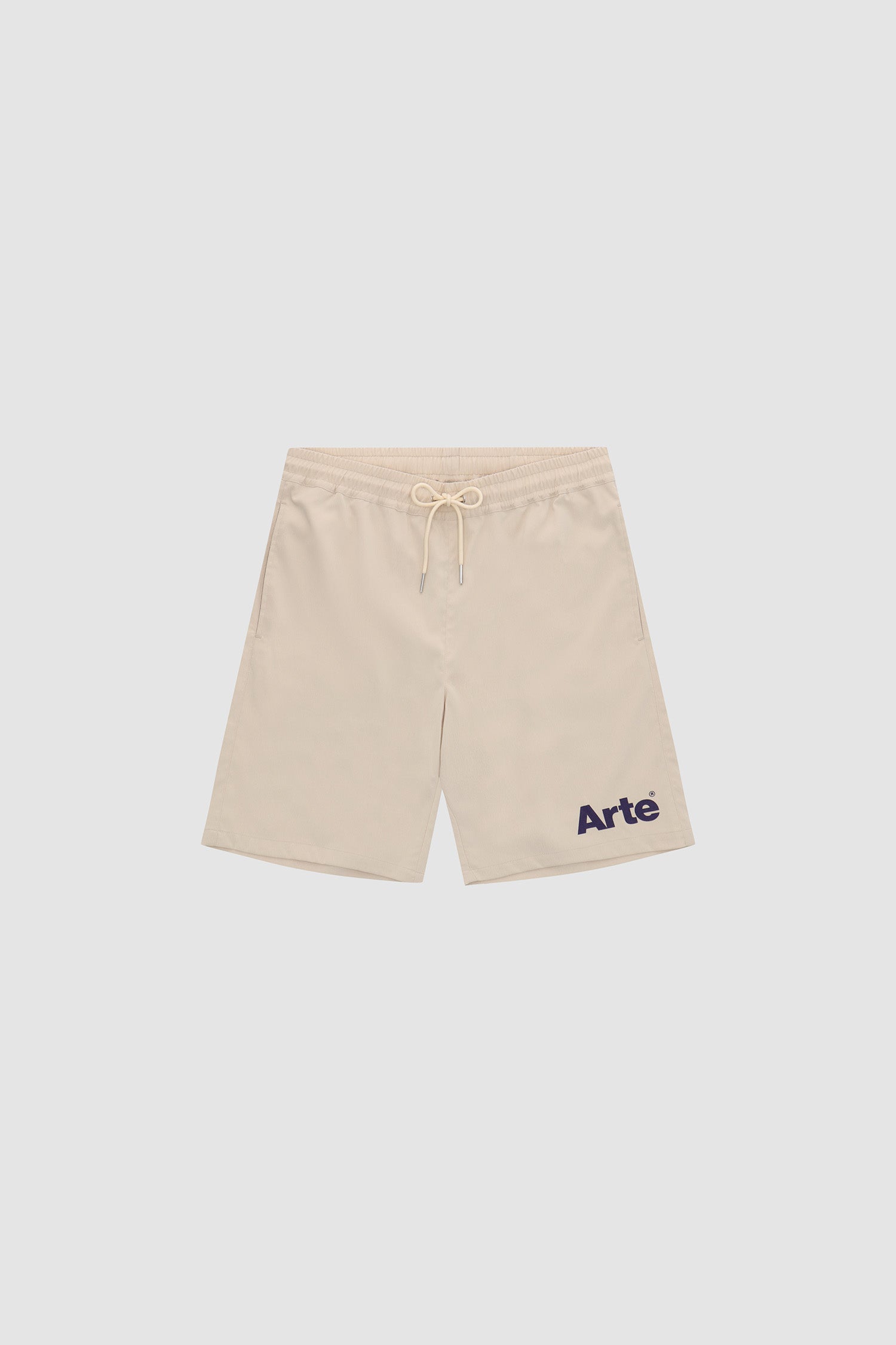 Samuel Logo Shorts - Cream