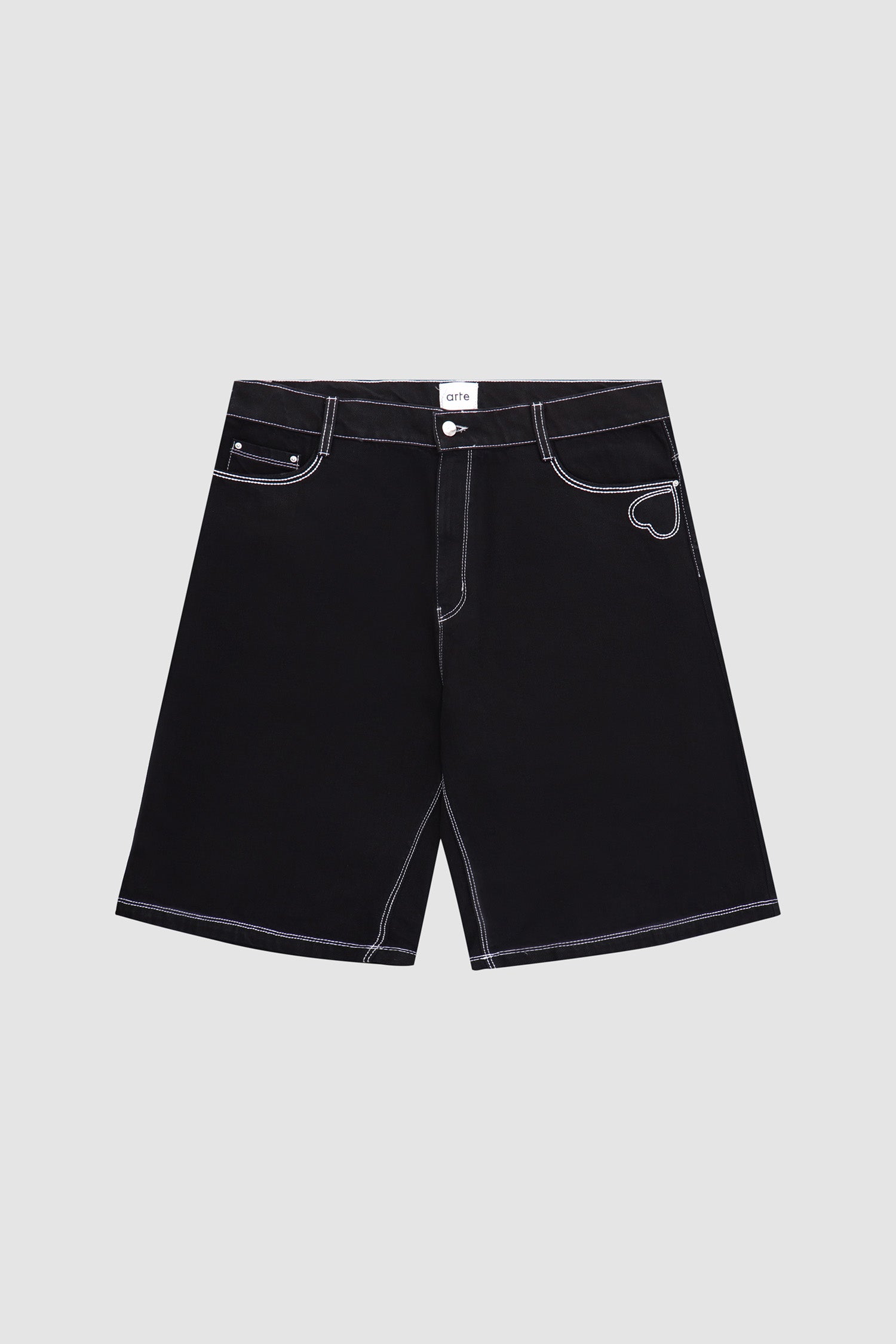 Silvain Heart Detail - Black