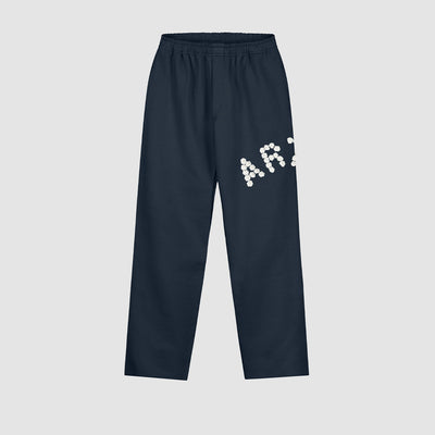 Pantalon Crochet Flowers - Navy