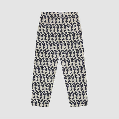 Pantalon Jones Allover - Marine/Crème