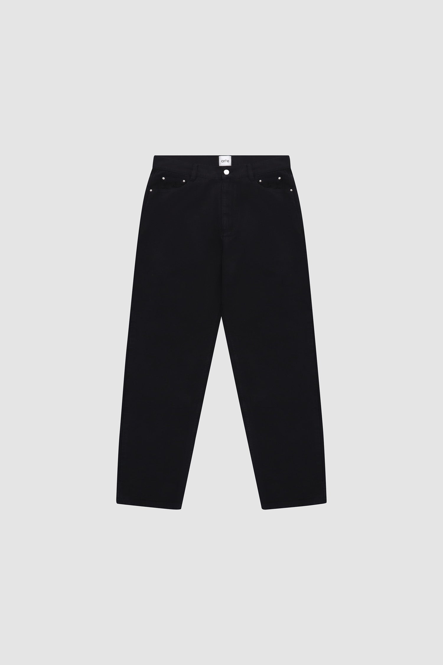 Joshua Detail Pants - Black