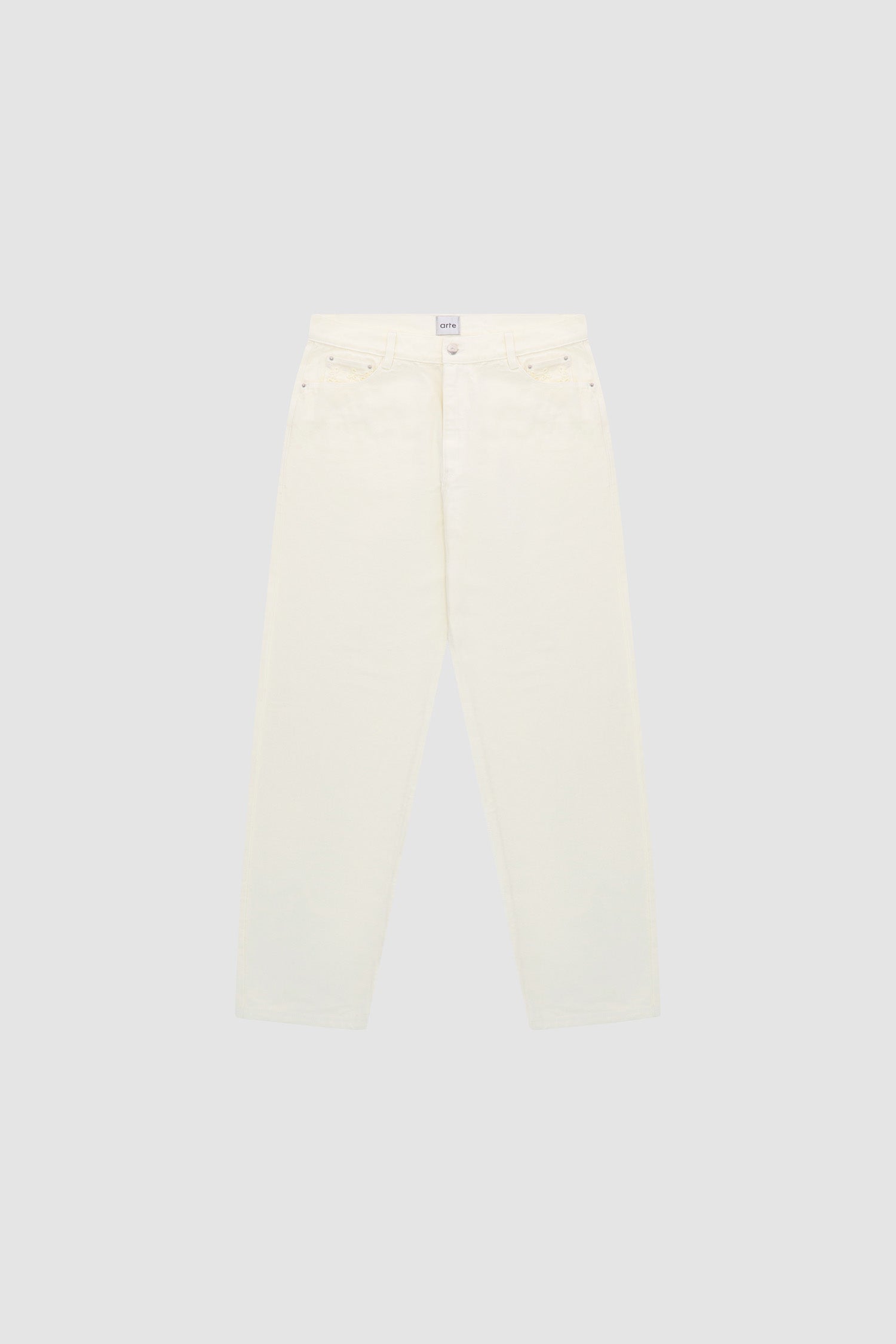 Pantalon Joshua Detail - Crème