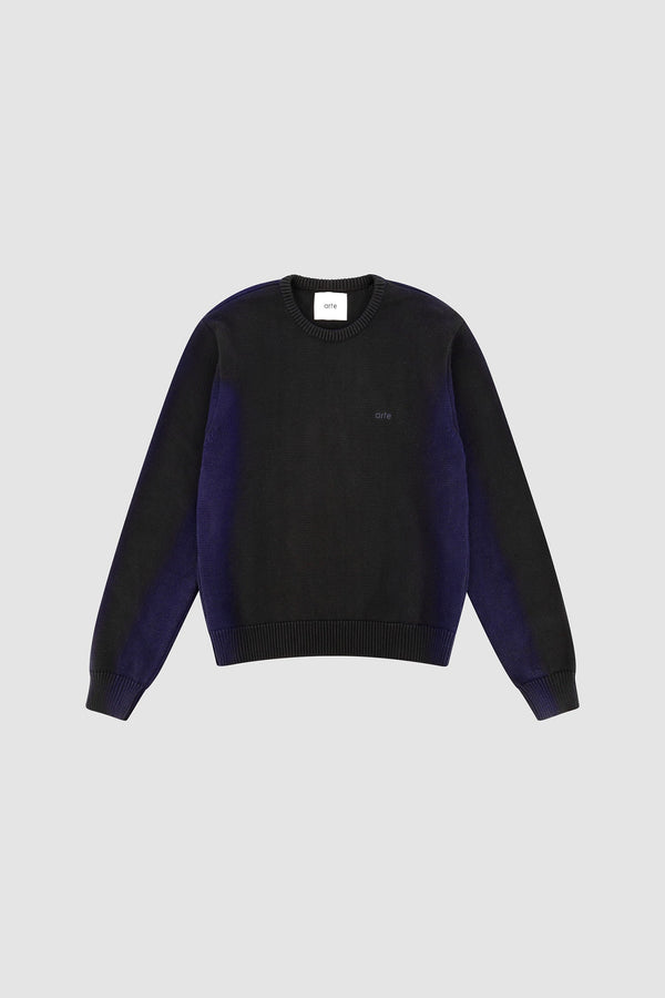 Sunfade Knit in Navy, Front view