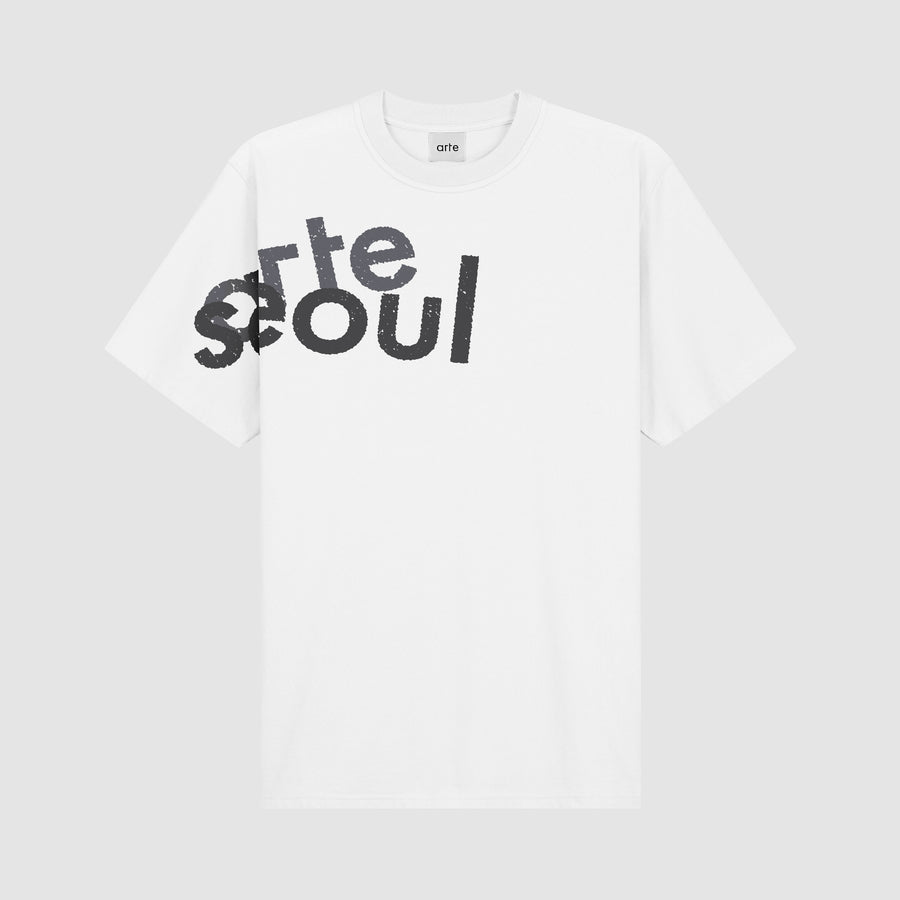 T-shirt Arte/Seoul - Blanc