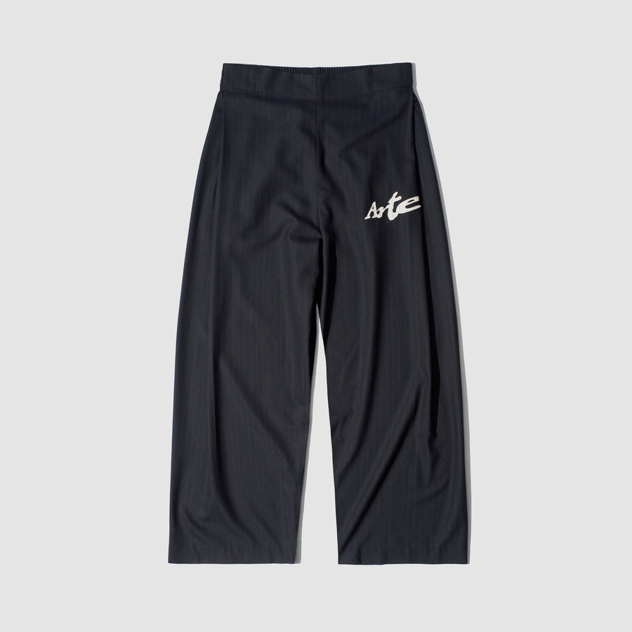 Pantalon de survêtement à fines rayures - Noir