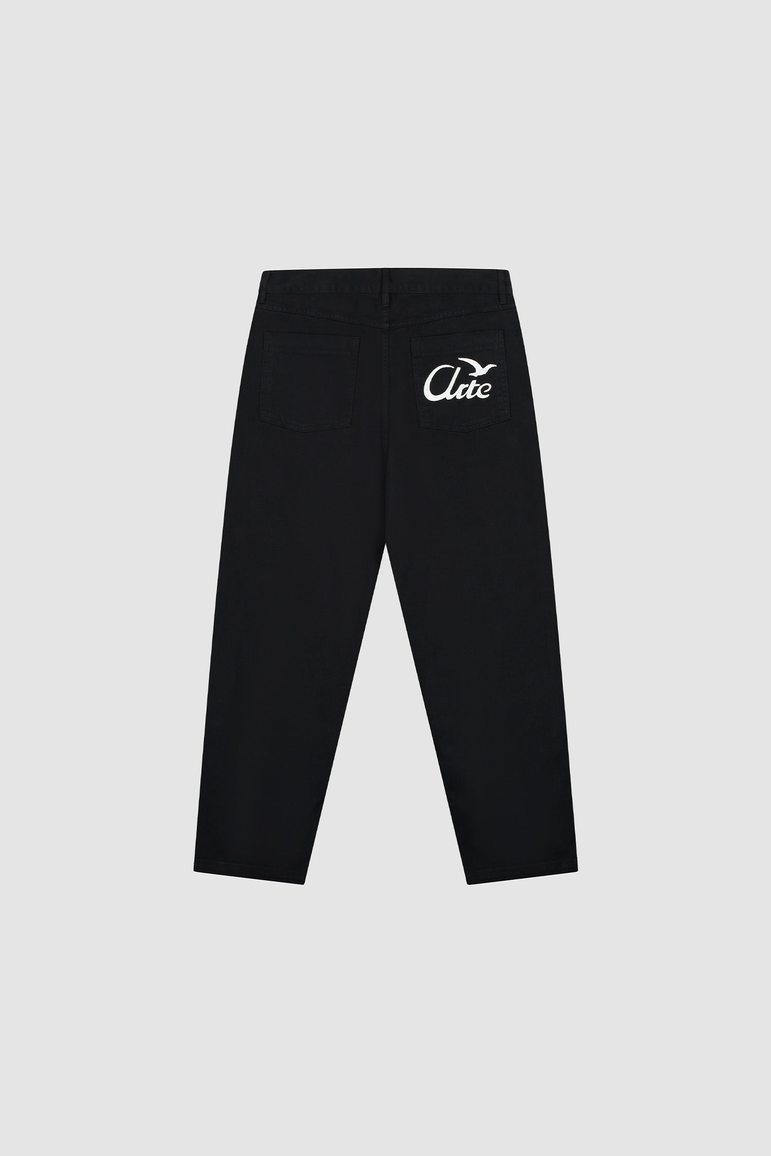 Back Bird Pants - Black