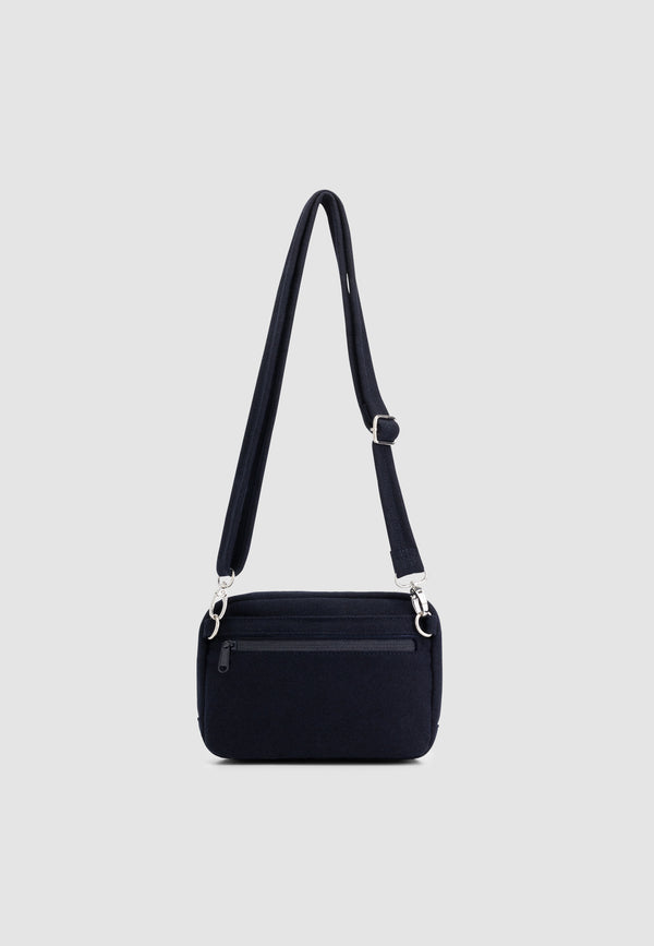 Wool Baka Bag - Navy