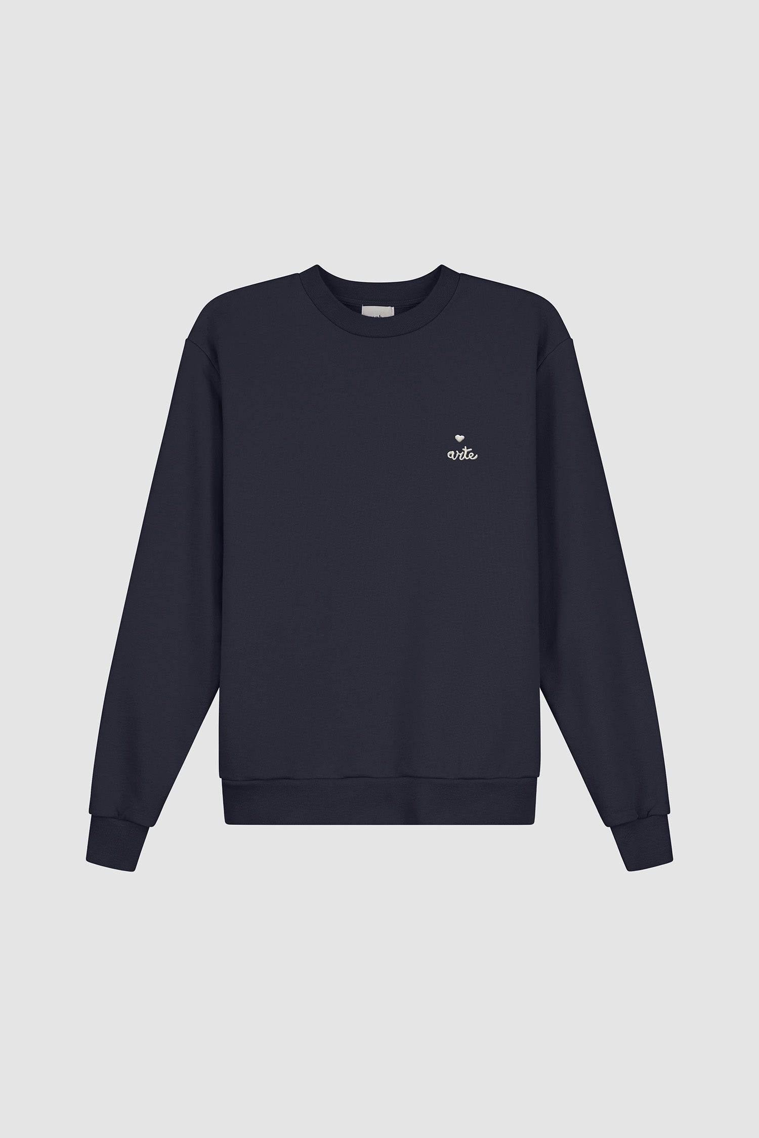 Heart Crewneck - Navy