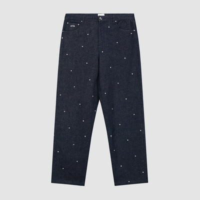 Loose Heart Pants - Navy