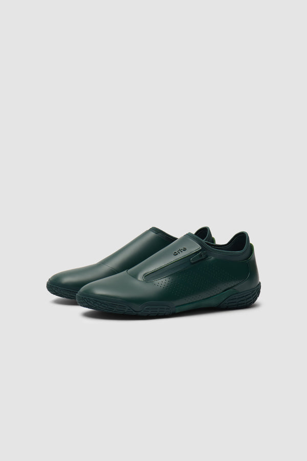Arte for adidas Trivela in Collegiate Green, front side view