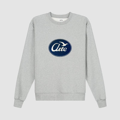 Bird Logo Crewneck - Grey