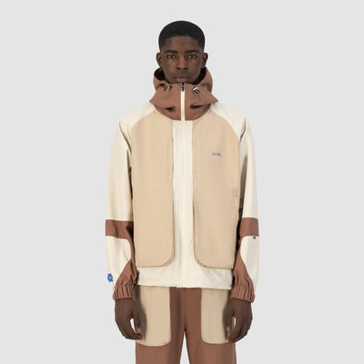 Veste Jamin - Crème/Marron/Beige