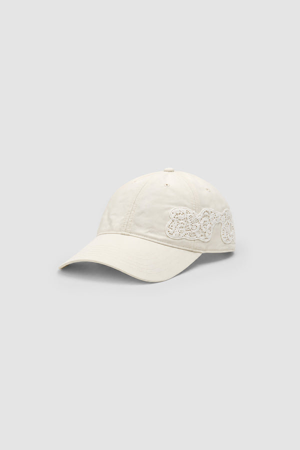 Arte for adidas Cap in White, three-quarter front view