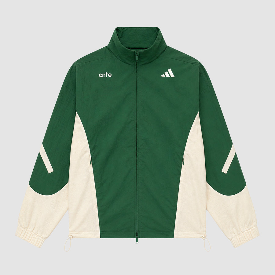 Arte for adidas Z.N.E. track top - green/cream