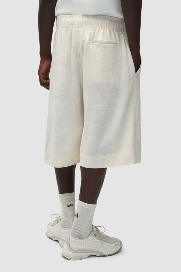 Arte for adidas Linen Shorts - Off White