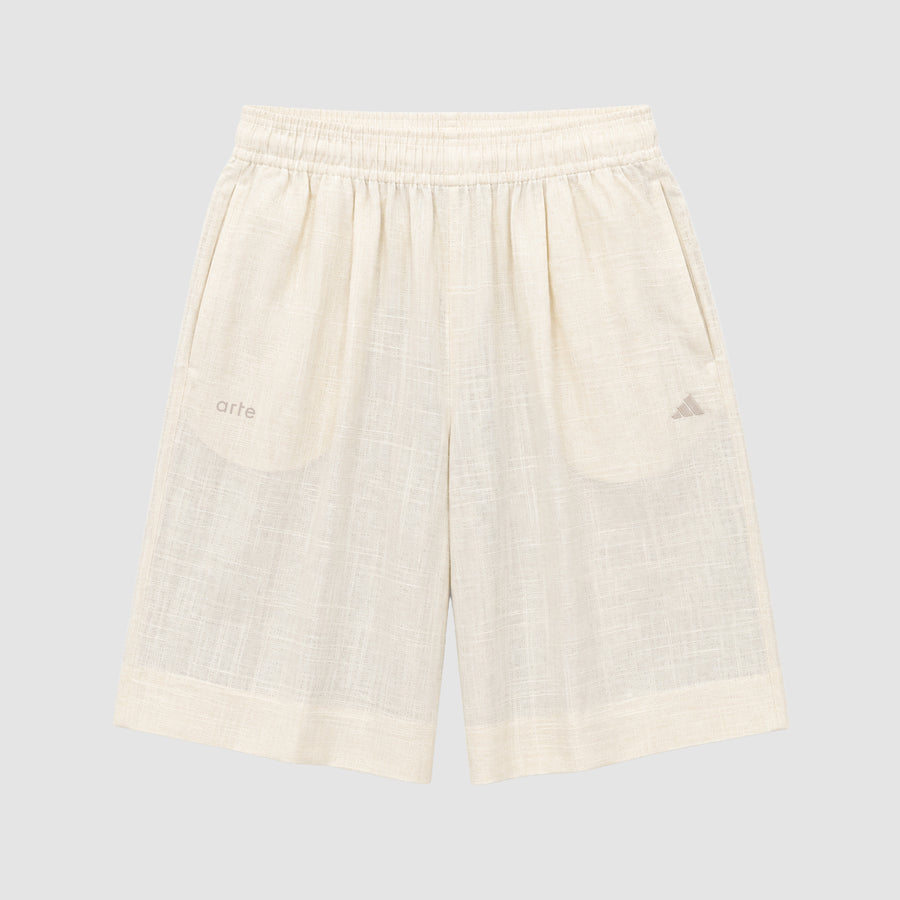 Arte for adidas Linen Shorts - Off White