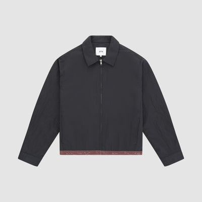 Linen Tape Classic Jacket - Black