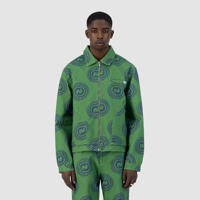 Veste Janco Swirl - Vert/Marine